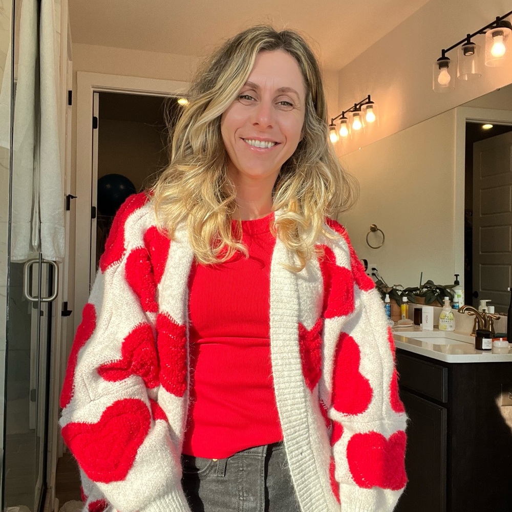 Heart Cardigan